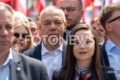  25.05.2025 WARSZAWA<br />
MARSZ ZA POLSKA<br />
MARSZ ZWOLENNIKOW KAROLA NAWROCKIEGO<br />
N/Z JACEK SASIN<br />
FOT. MARCIN BANASZKIEWICZ/FOTONEWS  