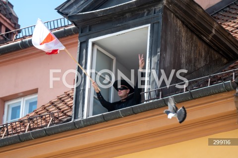  25.05.2025 WARSZAWA<br />
MARSZ ZA POLSKA<br />
MARSZ ZWOLENNIKOW KAROLA NAWROCKIEGO<br />
N/Z ZORRO<br />
FOT. MARCIN BANASZKIEWICZ/FOTONEWS  