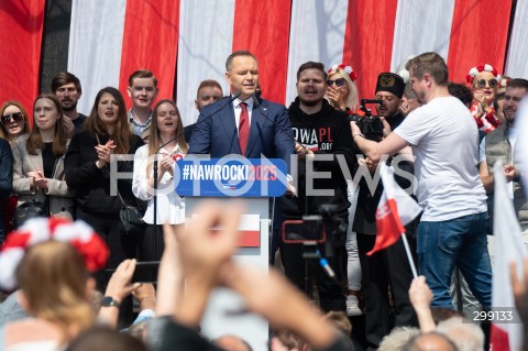  25.05.2025 WARSZAWA<br />
MARSZ ZA POLSKA<br />
MARSZ ZWOLENNIKOW KAROLA NAWROCKIEGO<br />
N/Z KAROL NAWROCKI<br />
FOT. MARCIN BANASZKIEWICZ/FOTONEWS  