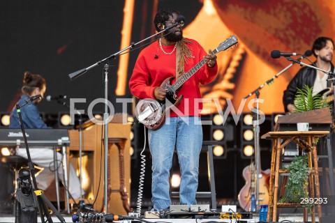  30.05.2025 WARSZAWA<br />
FESTIWAL MUZYCZNY ORANGE WARSAW FESTIVAL 2025 W WARSZAWIE<br />
N/Z. MICHAEL KIWANUKA<br />
FOT. ANTONI BYSZEWSKI/FOTONEWS 