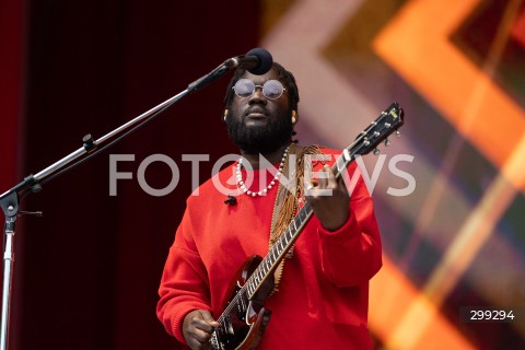  30.05.2025 WARSZAWA<br />
FESTIWAL MUZYCZNY ORANGE WARSAW FESTIVAL 2025 W WARSZAWIE<br />
N/Z. MICHAEL KIWANUKA<br />
FOT. ANTONI BYSZEWSKI/FOTONEWS 