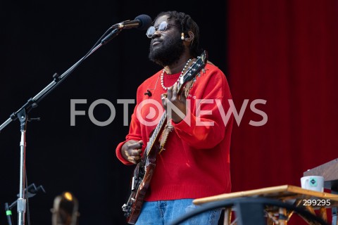  30.05.2025 WARSZAWA<br />
FESTIWAL MUZYCZNY ORANGE WARSAW FESTIVAL 2025 W WARSZAWIE<br />
N/Z. MICHAEL KIWANUKA<br />
FOT. ANTONI BYSZEWSKI/FOTONEWS 