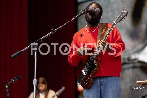  30.05.2025 WARSZAWA<br />
FESTIWAL MUZYCZNY ORANGE WARSAW FESTIVAL 2025 W WARSZAWIE<br />
N/Z. MICHAEL KIWANUKA<br />
FOT. ANTONI BYSZEWSKI/FOTONEWS 