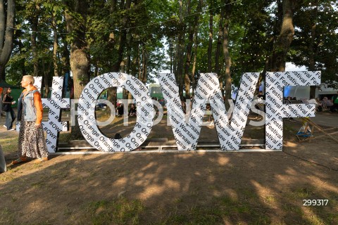  31.05.2025 WARSZAWA<br />
FESTIWAL MUZYCZNY ORANGE WARSAW FESTIVAL 2025 W WARSZAWIE<br />
N/Z. NAPIS OWF<br />
FOT. ANTONI BYSZEWSKI/FOTONEWS 