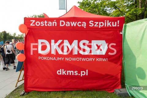  31.05.2025 WARSZAWA<br />
FESTIWAL MUZYCZNY ORANGE WARSAW FESTIVAL 2025 W WARSZAWIE<br />
N/Z. NAMIOT DKMS DAWCY SZPIKU<br />
FOT. ANTONI BYSZEWSKI/FOTONEWS 