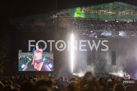 31.05.2025 WARSZAWA<br />
FESTIWAL MUZYCZNY ORANGE WARSAW FESTIVAL 2025 W WARSZAWIE<br />
N/Z. CHARLI XCX<br />
FOT. ANTONI BYSZEWSKI/FOTONEWS 