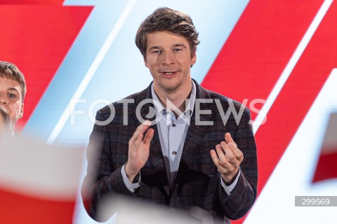  01.06.2025 WARSZAWA <br />
WYBORY PREZYDENCKIE 2025 <br />
DRUGA TURA WYBOROW PREZYDENCKICH <br />
WIECZOR WYBORCZY KANDYDATA NA PREZYDENTA RP KAROLA NAWROCKIEGO <br />
N/Z DANIEL NAWROCKI<br />
FOT. ANTONI BYSZEWSKI/FOTONEWS 