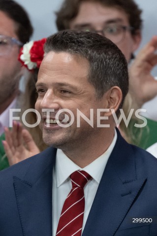  01.06.2025 WARSZAWA<br />
WYBORY PREZYDENCKIE 2025<br />
DRUGA TURA WYBOROW PREZYDENCKICH<br />
WIECZOR WYBORCZY RAFALA TRZASKOWSKIEGO<br />
N/Z RAFAL TRZASKOWSKI<br />
FOT. MARCIN BANASZKIEWICZ/FOTONEWS  