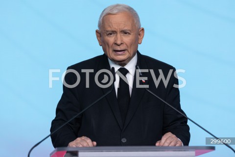  02.06.2025 WARSZAWA<br />
OSWIADCZENIE DLA MEDIOW PREZESA PIS JAROSLAWA KACZYNSKIEGO W WARSZAWIE<br />
N/Z JAROSLAW KACZYNSKI<br />
FOT. ANTONI BYSZEWSKI/FOTONEWS 