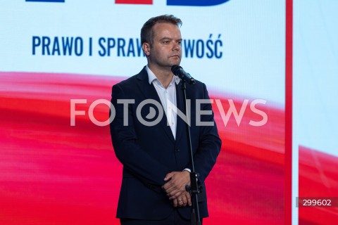  02.06.2025 WARSZAWA<br />
OSWIADCZENIE DLA MEDIOW PREZESA PIS JAROSLAWA KACZYNSKIEGO W WARSZAWIE<br />
N/Z RAFAL BOCHENEK<br />
FOT. ANTONI BYSZEWSKI/FOTONEWS 