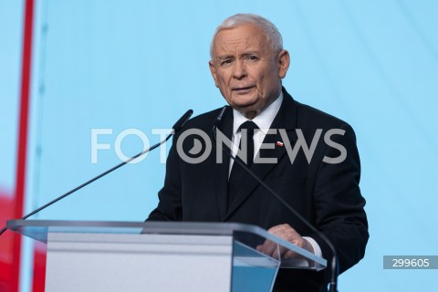  02.06.2025 WARSZAWA<br />
OSWIADCZENIE DLA MEDIOW PREZESA PIS JAROSLAWA KACZYNSKIEGO W WARSZAWIE<br />
N/Z JAROSLAW KACZYNSKI<br />
FOT. ANTONI BYSZEWSKI/FOTONEWS 