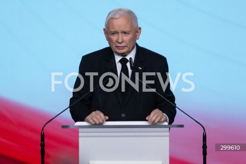  02.06.2025 WARSZAWA<br />
OSWIADCZENIE DLA MEDIOW PREZESA PIS JAROSLAWA KACZYNSKIEGO W WARSZAWIE<br />
N/Z JAROSLAW KACZYNSKI<br />
FOT. ANTONI BYSZEWSKI/FOTONEWS 