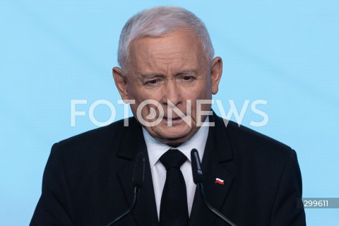  02.06.2025 WARSZAWA<br />
OSWIADCZENIE DLA MEDIOW PREZESA PIS JAROSLAWA KACZYNSKIEGO W WARSZAWIE<br />
N/Z JAROSLAW KACZYNSKI<br />
FOT. ANTONI BYSZEWSKI/FOTONEWS 