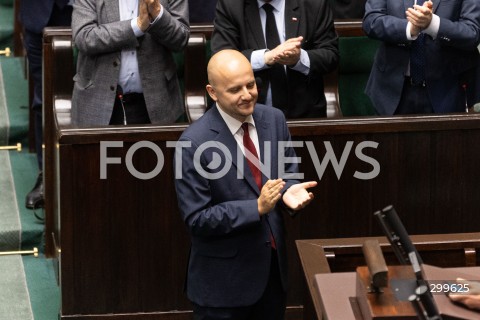  03.06.2025 WARSZAWA<br />
36. POSIEDZENIE SEJMU X KADENCJI<br />
N/Z DARIUSZ MATECKI<br />
FOT. ANTONI BYSZEWSKI/FOTONEWS 