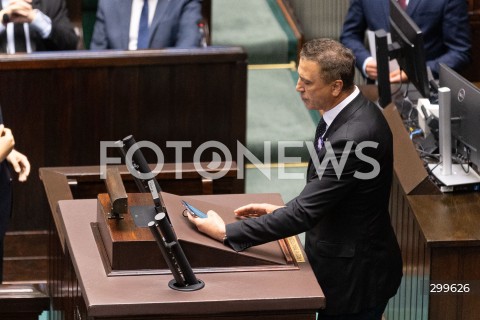  03.06.2025 WARSZAWA<br />
36. POSIEDZENIE SEJMU X KADENCJI<br />
N/Z JAROSLAW SACHAJKO<br />
FOT. ANTONI BYSZEWSKI/FOTONEWS 