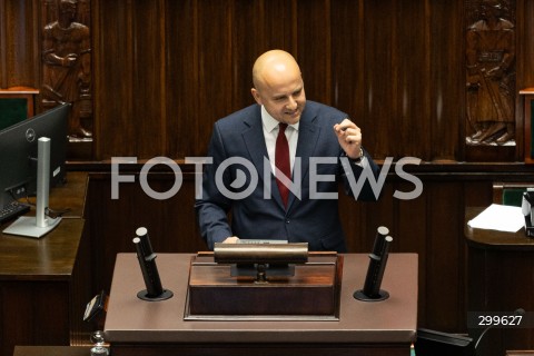  03.06.2025 WARSZAWA<br />
36. POSIEDZENIE SEJMU X KADENCJI<br />
N/Z DARIUSZ MATECKI<br />
FOT. ANTONI BYSZEWSKI/FOTONEWS 