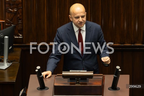  03.06.2025 WARSZAWA<br />
36. POSIEDZENIE SEJMU X KADENCJI<br />
N/Z DARIUSZ MATECKI<br />
FOT. ANTONI BYSZEWSKI/FOTONEWS 