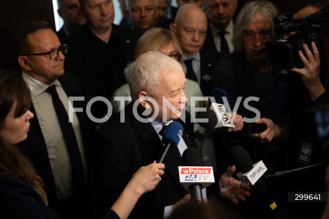  03.06.2025 WARSZAWA<br />
36. POSIEDZENIE SEJMU X KADENCJI<br />
N/Z JAROSLAW KACZYNSKI<br />
FOT. ANTONI BYSZEWSKI/FOTONEWS 