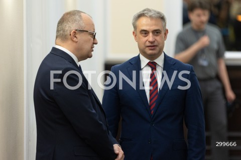  03.06.2025 WARSZAWA<br />
POSIEDZENIE RADY MINISTROW<br />
N/Z KRZYSZTOF GAWKOWSKI ADAM BODNAR<br />
FOT. ANTONI BYSZEWSKI/FOTONEWS 