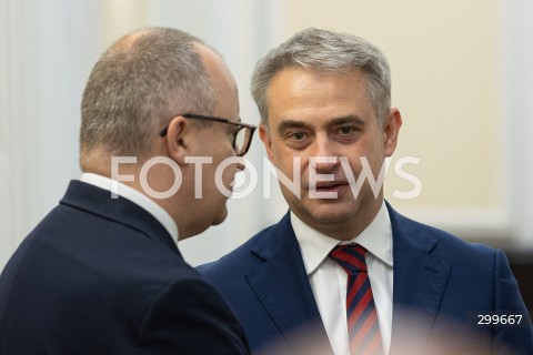  03.06.2025 WARSZAWA<br />
POSIEDZENIE RADY MINISTROW<br />
N/Z ADAM BODNAR KRZYSZTOF GAWKOWSKI<br />
FOT. ANTONI BYSZEWSKI/FOTONEWS 