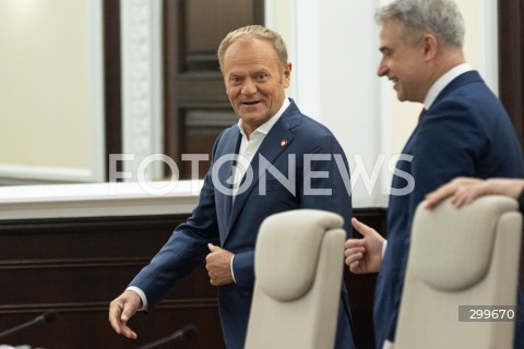  03.06.2025 WARSZAWA<br />
POSIEDZENIE RADY MINISTROW<br />
N/Z PREMIER DONALD TUSK<br />
FOT. ANTONI BYSZEWSKI/FOTONEWS 