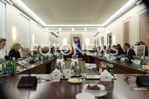  03.06.2025 WARSZAWA<br />
POSIEDZENIE RADY MINISTROW<br />
N/Z SALA POSIEDZEN<br />
FOT. ANTONI BYSZEWSKI/FOTONEWS 