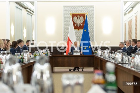  03.06.2025 WARSZAWA<br />
POSIEDZENIE RADY MINISTROW<br />
N/Z SALA POSIEDZENI PREMIER DONALD TUSK<br />
FOT. ANTONI BYSZEWSKI/FOTONEWS 