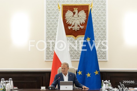  03.06.2025 WARSZAWA<br />
POSIEDZENIE RADY MINISTROW<br />
N/Z PREMIER DONALD TUSK<br />
FOT. ANTONI BYSZEWSKI/FOTONEWS 