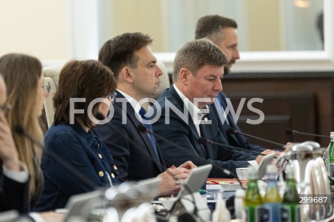  03.06.2025 WARSZAWA<br />
POSIEDZENIE RADY MINISTROW<br />
N/Z ANDRZEJ DOMANSKI JAN GRABIEC<br />
FOT. ANTONI BYSZEWSKI/FOTONEWS 
