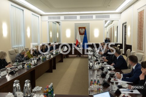  03.06.2025 WARSZAWA<br />
POSIEDZENIE RADY MINISTROW<br />
N/Z SALA POSIEDZEN<br />
FOT. ANTONI BYSZEWSKI/FOTONEWS 