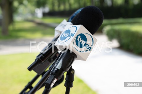  04.06.2025 WARSZAWA<br />
KONFERENCJA PRASOWA ZBIGNIEWA ZIOBRO<br />
N/Z KOSTKA DZIENNIKARSKA TVN24 TVN 24<br />
FOT. MARCIN BANASZKIEWICZ/FOTONEWS  