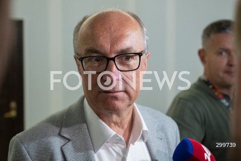  04.06.2025 WARSZAWA<br />
POSIEDZENIE SEJMU RP<br />
N/Z WLODZIMIERZ CZARZASTY<br />
FOT. MARCIN BANASZKIEWICZ/FOTONEWS  