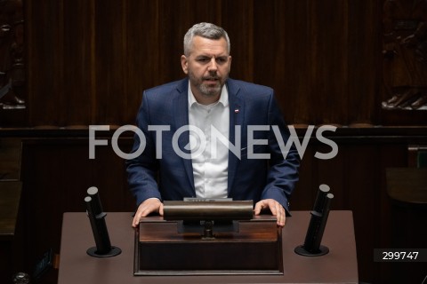  04.06.2025 WARSZAWA<br />
POSIEDZENIE SEJMU RP<br />
N/Z MACIEJ KONIECZNY<br />
FOT. MARCIN BANASZKIEWICZ/FOTONEWS  
