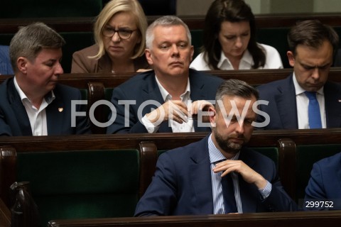  04.06.2025 WARSZAWA<br />
POSIEDZENIE SEJMU RP<br />
N/Z TOMASZ SIEMONIAK WLADYSLAW KOSINIAK KAMYSZ<br />
FOT. MARCIN BANASZKIEWICZ/FOTONEWS  