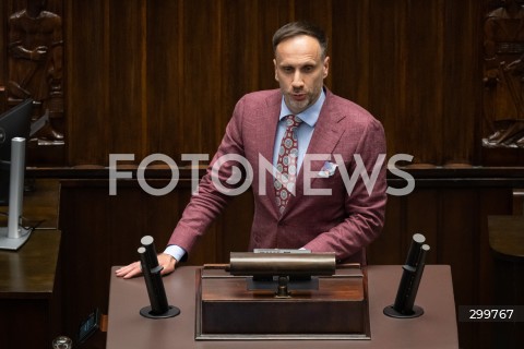  04.06.2025 WARSZAWA<br />
POSIEDZENIE SEJMU RP<br />
N/Z JANUSZ KOWALSKI<br />
FOT. MARCIN BANASZKIEWICZ/FOTONEWS  