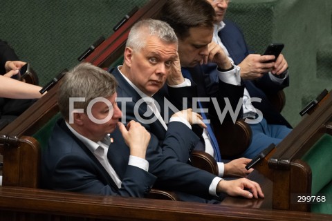  04.06.2025 WARSZAWA<br />
POSIEDZENIE SEJMU RP<br />
N/Z TOMASZ SIEMONIAK<br />
FOT. MARCIN BANASZKIEWICZ/FOTONEWS  