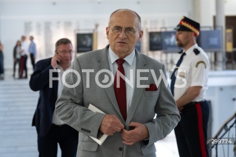  04.06.2025 WARSZAWA<br />
POSIEDZENIE SEJMU RP<br />
N/Z ZBIGNIEW RAU<br />
FOT. MARCIN BANASZKIEWICZ/FOTONEWS  