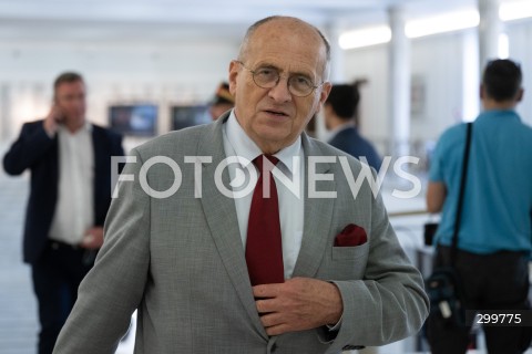  04.06.2025 WARSZAWA<br />
POSIEDZENIE SEJMU RP<br />
N/Z ZBIGNIEW RAU<br />
FOT. MARCIN BANASZKIEWICZ/FOTONEWS  