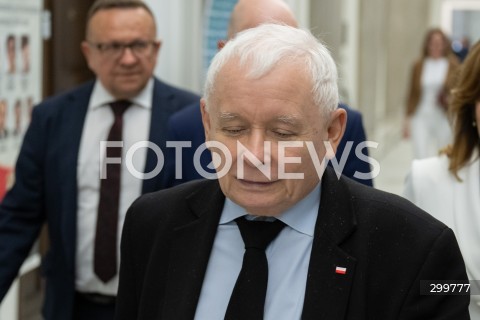  04.06.2025 WARSZAWA<br />
POSIEDZENIE SEJMU RP<br />
N/Z JAROSLAW KACZYNSKI<br />
FOT. MARCIN BANASZKIEWICZ/FOTONEWS  
