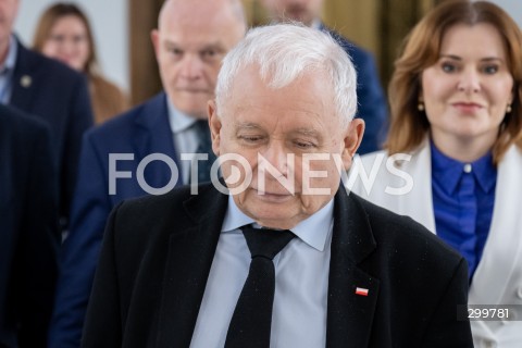  04.06.2025 WARSZAWA<br />
POSIEDZENIE SEJMU RP<br />
N/Z JAROSLAW KACZYNSKI<br />
FOT. MARCIN BANASZKIEWICZ/FOTONEWS  