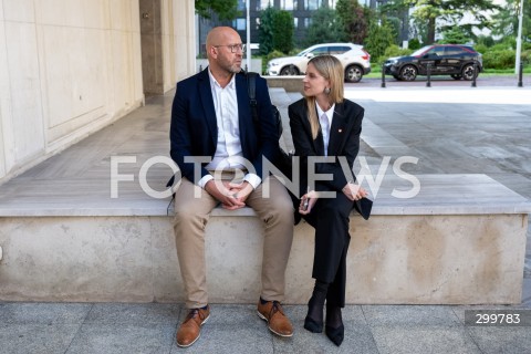  04.06.2025 WARSZAWA<br />
POSIEDZENIE SEJMU RP<br />
N/Z JAKUB RUTNICKI ALEKSANDRA GAJEWSKA<br />
FOT. MARCIN BANASZKIEWICZ/FOTONEWS  