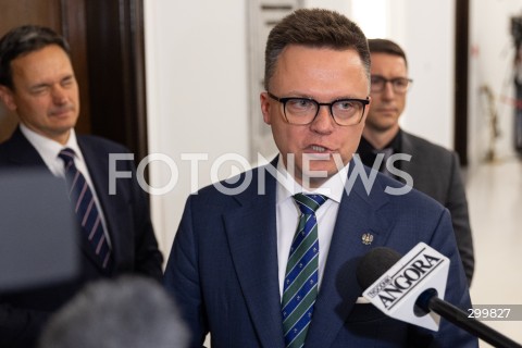  11.06.2025 WARSZAWA<br />
POSIEDZENIE SEJMU W WARSZAWIE<br />
GLOSOWANIE NAD WOTUM ZAUFANIA DLA RZADU<br />
N/Z SZYMON HOLOWNIA<br />
FOT. ANTONI BYSZEWSKI/FOTONEWS 