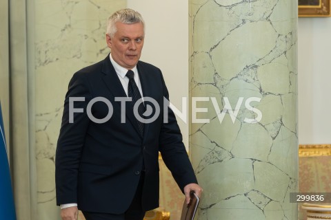  18.06.2025 WARSZAWA<br />
POSIEDZENIE RADY BEZPIECZENSTWA NARODOWEGO W PALACU PREZYDENCKIM W WARSZAWIE<br />
N/Z TOMASZ SIEMONIAK<br />
FOT. ANTONI BYSZEWSKI/FOTONEWS 
