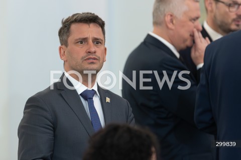  18.06.2025 WARSZAWA<br />
POSIEDZENIE RADY BEZPIECZENSTWA NARODOWEGO W PALACU PREZYDENCKIM W WARSZAWIE<br />
N/Z PAWEL SLIZ<br />
FOT. ANTONI BYSZEWSKI/FOTONEWS 
