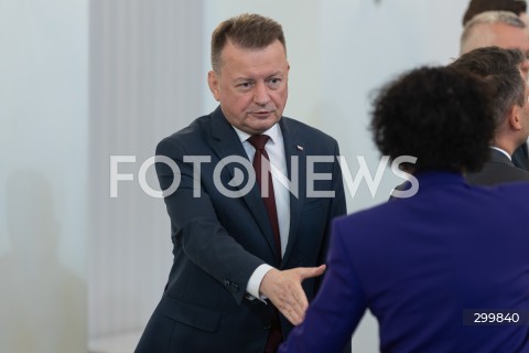  18.06.2025 WARSZAWA<br />
POSIEDZENIE RADY BEZPIECZENSTWA NARODOWEGO W PALACU PREZYDENCKIM W WARSZAWIE<br />
N/Z MARIUSZ BLASZCZAK<br />
FOT. ANTONI BYSZEWSKI/FOTONEWS 