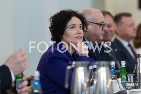  18.06.2025 WARSZAWA<br />
POSIEDZENIE RADY BEZPIECZENSTWA NARODOWEGO W PALACU PREZYDENCKIM W WARSZAWIE<br />
N/Z ANNA MARIA ZUKOWSKA<br />
FOT. ANTONI BYSZEWSKI/FOTONEWS 