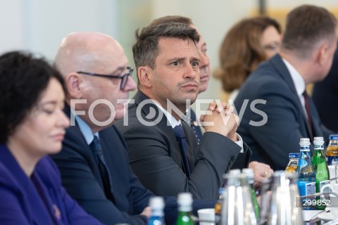  18.06.2025 WARSZAWA<br />
POSIEDZENIE RADY BEZPIECZENSTWA NARODOWEGO W PALACU PREZYDENCKIM W WARSZAWIE<br />
N/Z PAWEL SLIZ<br />
FOT. ANTONI BYSZEWSKI/FOTONEWS 