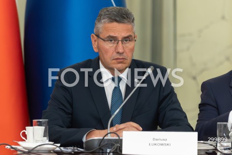  18.06.2025 WARSZAWA<br />
POSIEDZENIE RADY BEZPIECZENSTWA NARODOWEGO W PALACU PREZYDENCKIM W WARSZAWIE<br />
N/Z DARIUSZ LUKOWSKI<br />
FOT. ANTONI BYSZEWSKI/FOTONEWS 