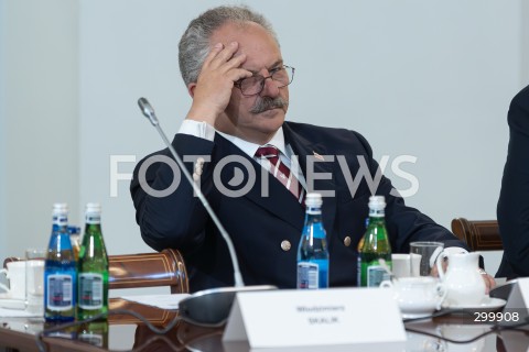  18.06.2025 WARSZAWA<br />
POSIEDZENIE RADY BEZPIECZENSTWA NARODOWEGO W PALACU PREZYDENCKIM W WARSZAWIE<br />
N/Z MAREK JAKUBIAK<br />
FOT. ANTONI BYSZEWSKI/FOTONEWS 
