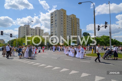  19.06.2025 WARSZAWA<br />
BOZE CIALO <br />
N/Z PROCESJA BOZEGO CIALA<br />
 